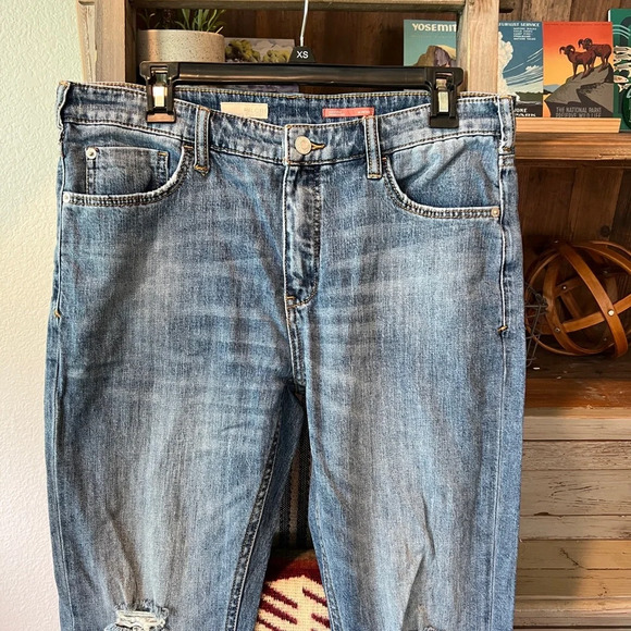 Anthropologie Pilcro women’s the Heritage boyfriend jeans size 28P - Picture 2 of 13